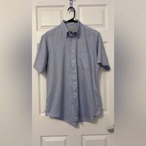 Saddlebred Light Blue Casual Button Down Shirt